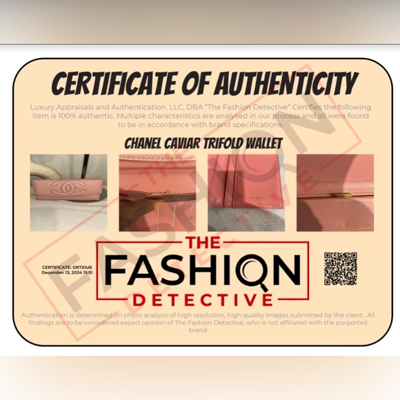 Authentic Chanel Long Wallet Pink Caviar Leather +certificate of authenticity - Picture 3 of 17